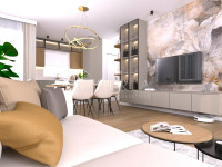 POLIČNIK, moderan dvoetažni trosoban stan s bazenom!!!