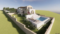 Poreč – građevinsko zemljište s projektom i pogledom na more