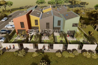 Poreč, kuća B3 u nizu 117 m2, moderan stambeni projekt, mogućnost baze
