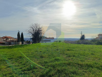 Poreč, okolica, Građevinsko zemljište s građevinskom dozvolom i pogled