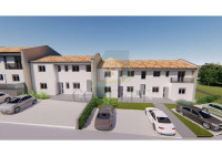 Poreč, Tar, Stan u prizemlju novogradnje s vrtom, 3 km od mora