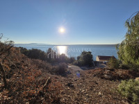 Posedarje, građ. zemljište s dozvolom, 2.red do mora, predivan pogled!