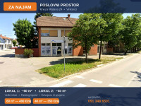 Poslovni prostor: Vinkovci, trgovina / usluga / ured, 60 + 40 m2