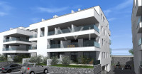 Povljana, PAG - stan s vrtom u novogradnji, 100m od mora S2