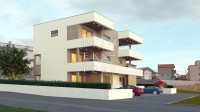 Povljana, Pag, stan u prizemlju s vrtom i pogledom na more 83m2