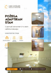 Požega, novouređen četverosoban stan 83 m², blizina centra