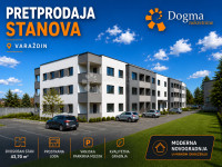 Pretprodaja stanova – moderan stan na 2. katu novogradnje, Varaždin |