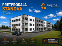 Pretprodaja stanova – moderan stan na 2. katu novogradnje, Varaždin |