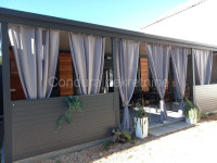 Privlaka, mobilna kućica 58 m2-50 metara od mora