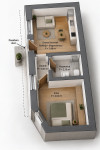 PRODAJA: Zagreb (Kruge), 16.00 m2, 1-SOBAN