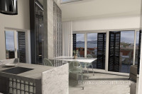 Prostran penthouse stan s pogledom na more
