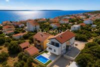 Prostran Trosoban Stan s Vrtom, 250m od mora – Mandre, Pag