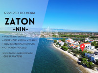PRVI RED DO MORA – 1.081 m² građevinsko zemljište I Zaton, Nin