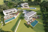 Raša, Sveti Lovreč Labinski - građevinska parcela s direktnim pogledom