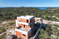 Rogoznica, Dvornica,  luksuzna vila u izgradnji površine 450 m2