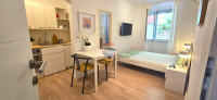 Rovinj, centar, mirna ulica, 2 namještena stana na 1.katu, 45 m2