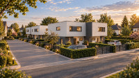RUGVICA: MODERNE DUPLEX KUĆE, 2,500 €/m2