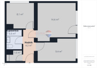 Sesvete, Centar – 2 – sobni stan 44 m2