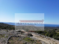 Šibenik Rogoznica 5636 m2 sa kućicom, pogled na more!