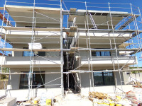 Šimuni: NOV, 3-sobni stan + 2 parkinga i vrt, 73.38 m2, pogled na more