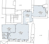 SPLIT, DIOKLECIJANOVA PALAČA, ULIČNI PROSTOR 82m2