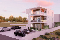 Srima, Vodice - građevinsko zemljište s dozvolom 130 m od plaže