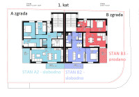 Stan: Bjelovar, 94.00 m2, A2_MPAC - prodano