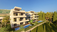 Kaštel Stari, NOVOGRADNJA,2-soban stan s prostranom terasom u nadgrađu