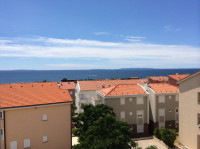 Stan u Novalji sa panoramskim pogledom na more
