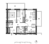 Stan novogradnja Gajnice, Zagreb, 2S+DB