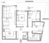 STAN, NOVOGRADNJA, PRODAJA, ZAGREB, BOTINEC, 77 m2, 4-soban