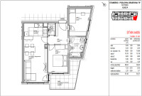 Stan, Prodaja, Novogradnja - 2SS + DB - 67,48 m2