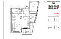 Stan, Prodaja, Novogradnja - 2SS + DB - 67,51 m2