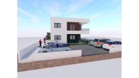 Stan Vodice, trosobni u prizemlju s vrtom