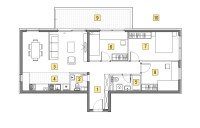 Stan: Zagreb (Veliko Polje), 88.00 m2
