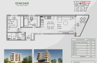 STAN ZAMET 4. KAT LIFT NOVOGRADNJA s pogledom na more