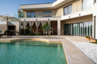 Stilizirana moderna luksuzna vila s bazenom