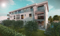 Štinjan, NOVOGRADNJA, stan 52m2, 1. kat, parking, blizina mora, lift,