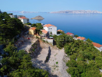 SVETI JURAJ – teren za vilu s bazenom, projekt i pogled na more