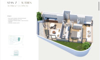 Svjetlo s tri strane i natkriveni vrt – Split, Žnjan