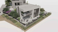Tisno, zemljište 341m2 s građevinskom dozvolom, 450m od plaže