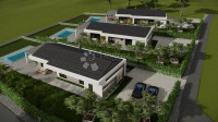 Top investicija - 3 terena s građevinskim dozvolama - Istra, Barban