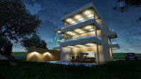 TRIBUNJ, novogradnja, luksuzni penthouse, 300 m od mora, pogled na mor