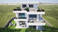 TRIBUNJ - SOVLJE, novogradnja, prizemlje + vrt 169 m², 450m do plaže