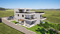 Tribunj, Sovlje, trosobni stan, 104,23 m², krovna terasa