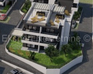 Trogir,2-soban stan 65 m2+55m2 krovne terase,novogr.,pogled na more