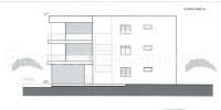 Trogir,2-soban stan 70 m2 + 70 m2 vrt,,novogradnja,blizina centra
