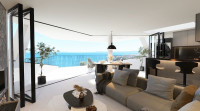 TROGIR-penthouse s krovnom terasom-103 m2-pogled na more