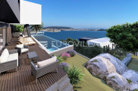 Trogir okolica, Moderna vila s bazenom i panoramskim pogledom