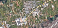 Trogir,Plano,građ.zemljište poslovne namjene 2360 m2,odličan pristup